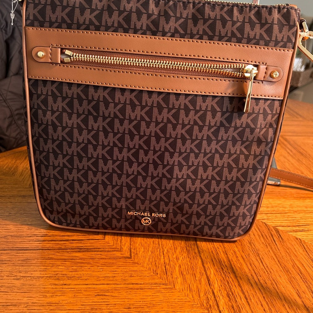 Michael Kors Black Crossbody Bag with wallet